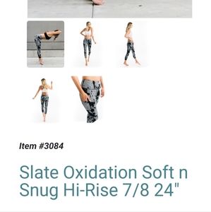 Zyia High Rise 7/8 24" Leggings